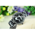 2015 New alloy band leopard trend design quartz watch